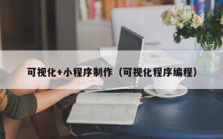 新余可视化+小程序制作（可视化程序编程）